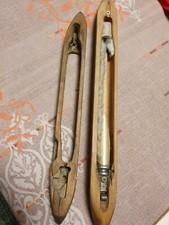 2 Alte Webstuhl - Schiffchen