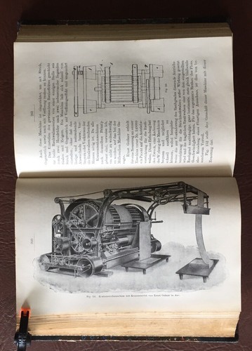 Appretur maschine technik 1912 - appretur,