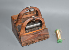 Antik Webschiffchen Uralt Holz