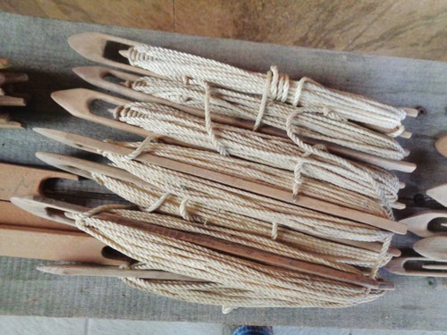 Alte holz webschiffchen 18 - alte,