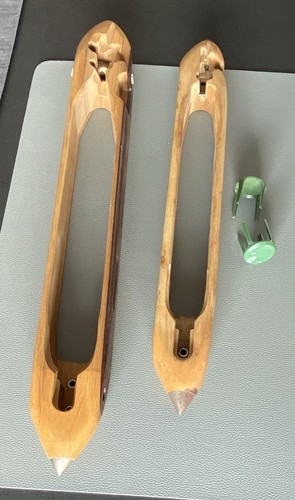 Weberschiffchen aus holz - 2x,