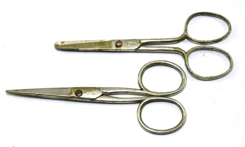 Messing schere vintage - messing,